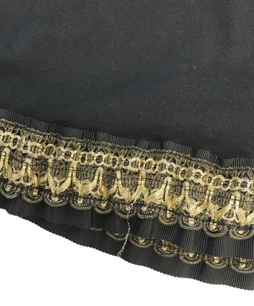 JUNYA WATANABE COMME des GARCONS（(ジュンヤワタナベ コムデギャルソン）JUNYA WATANABE COMME des GARCONS (ジュンヤワタナベ コムデギャルソン) フリルカットソー ブラック サイズ:表記なしの古着・服飾アイテム