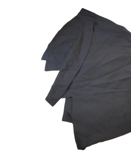 COMME des GARCONS HOMME PLUS（コムデギャルソンオムプリュス）COMME des GARCONS HOMME PLUS (コムデギャルソンオムプリュス) ポリ縮絨変形ハーフパンツ ブラック サイズ:Mの古着・服飾アイテム