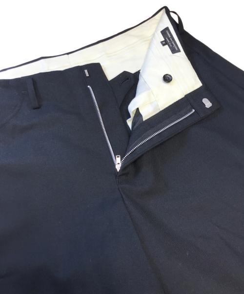 COMME des GARCONS HOMME PLUS（コムデギャルソンオムプリュス）COMME des GARCONS HOMME PLUS (コムデギャルソンオムプリュス) アシンメトリー変形パンツ ブラック サイズ:Mの古着・服飾アイテム