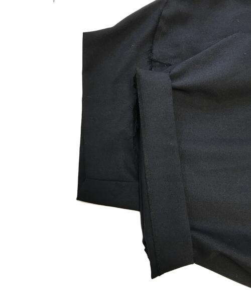 COMME des GARCONS HOMME PLUS（コムデギャルソンオムプリュス）COMME des GARCONS HOMME PLUS (コムデギャルソンオムプリュス) アシンメトリー変形パンツ ブラック サイズ:Mの古着・服飾アイテム