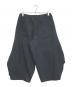 COMME des GARCONS HOMME PLUS (コムデギャルソンオムプリュス) アシンメトリー変形パンツ ブラック サイズ:M：45000円