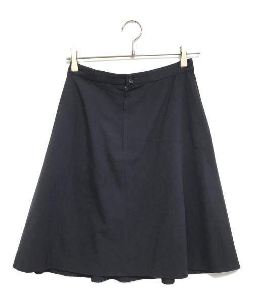 COMME des GARCONS（コムデギャルソン）COMME des GARCONS (コムデギャルソン) スカート ネイビー サイズ:Lの古着・服飾アイテム