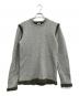 COMME des GARCONS HOMME PLUS（コムデギャルソンオムプリュス）の古着「縮絨切替スウェット」｜グレー