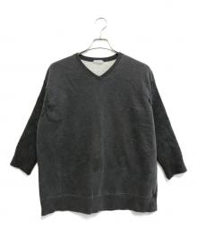 COMME des GARCONS HOMME（コムデギャルソン オム）の古着「袖切替スウェット」｜グレー