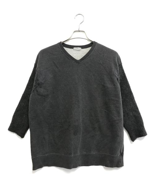 COMME des GARCONS HOMME（コムデギャルソン オム）COMME des GARCONS HOMME (コムデギャルソン オム) 袖切替スウェット グレー サイズ:表記なしの古着・服飾アイテム