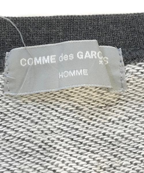 COMME des GARCONS HOMME（コムデギャルソン オム）COMME des GARCONS HOMME (コムデギャルソン オム) 袖切替スウェット グレー サイズ:表記なしの古着・服飾アイテム