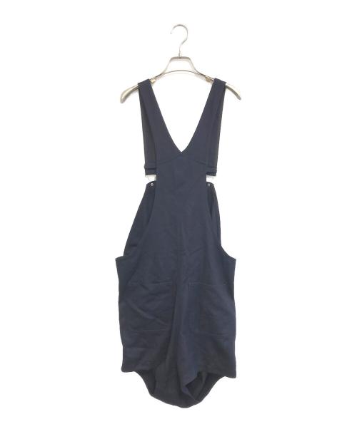 JUNYA WATANABE COMME des GARCONS（(ジュンヤワタナベ コムデギャルソン）JUNYA WATANABE COMME des GARCONS (ジュンヤワタナベ コムデギャルソン) ウールサロペット ネイビー サイズ:Sの古着・服飾アイテム