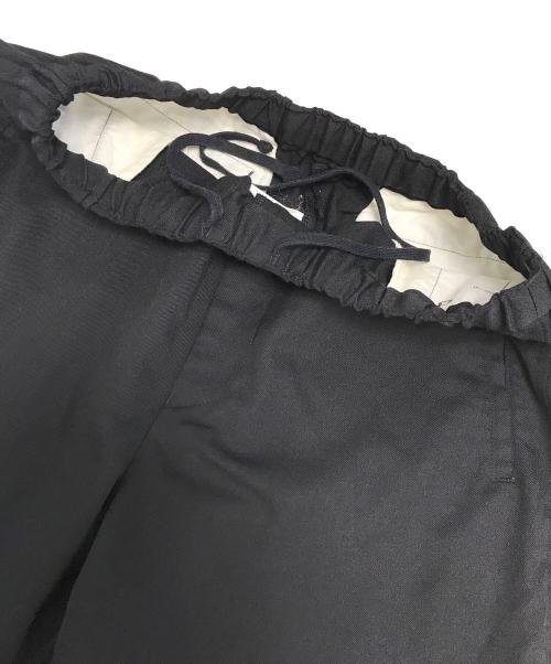 BLACK COMME des GARCONS（ブラックコムデギャルソン）BLACK COMME des GARCONS (ブラックコムデギャルソン) イージーパンツ ブラック サイズ:XSの古着・服飾アイテム