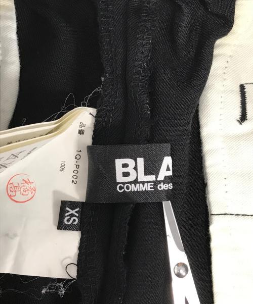 BLACK COMME des GARCONS（ブラックコムデギャルソン）BLACK COMME des GARCONS (ブラックコムデギャルソン) イージーパンツ ブラック サイズ:XSの古着・服飾アイテム