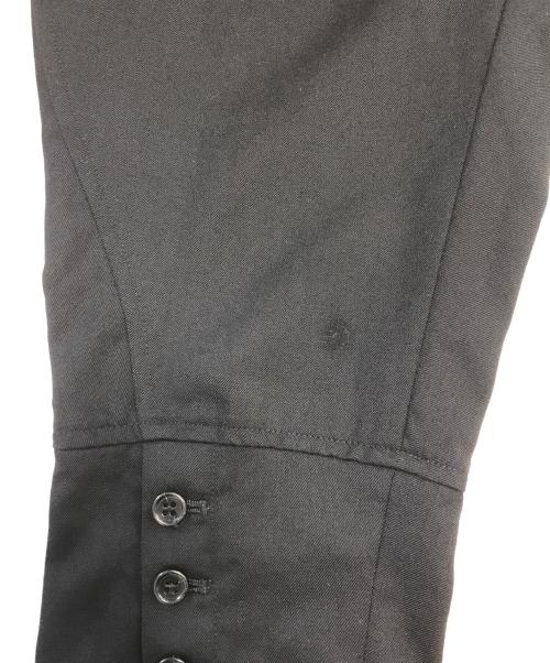 BLACK COMME des GARCONS（ブラックコムデギャルソン）BLACK COMME des GARCONS (ブラックコムデギャルソン) イージーパンツ ブラック サイズ:XSの古着・服飾アイテム