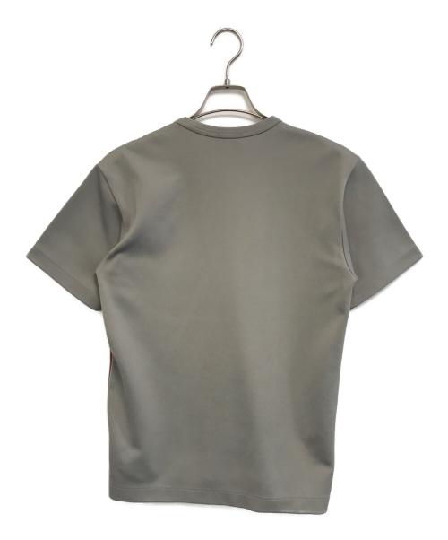 COMME des GARCONS HOMME PLUS（コムデギャルソンオムプリュス）COMME des GARCONS HOMME PLUS (コムデギャルソンオムプリュス) 00’s バイカラーTシャツ グレー×オレンジ サイズ:表記なしの古着・服飾アイテム