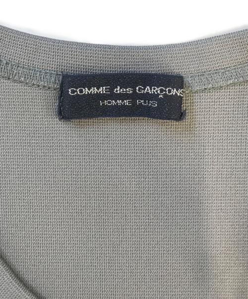 COMME des GARCONS HOMME PLUS（コムデギャルソンオムプリュス）COMME des GARCONS HOMME PLUS (コムデギャルソンオムプリュス) 00’s バイカラーTシャツ グレー×オレンジ サイズ:表記なしの古着・服飾アイテム