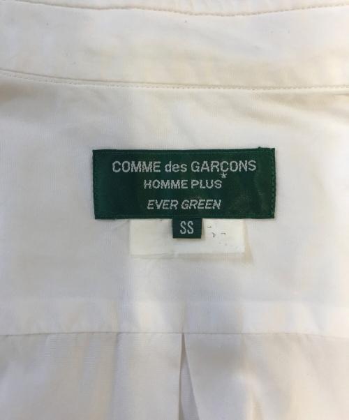 COMME des GARCONS HOMME PLUS（コムデギャルソンオムプリュス）COMME des GARCONS HOMME PLUS (コムデギャルソンオムプリュス) 切替シャツ ホワイト サイズ:SSの古着・服飾アイテム