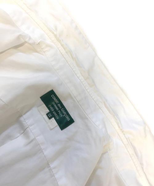COMME des GARCONS HOMME PLUS（コムデギャルソンオムプリュス）COMME des GARCONS HOMME PLUS (コムデギャルソンオムプリュス) 切替シャツ ホワイト サイズ:SSの古着・服飾アイテム