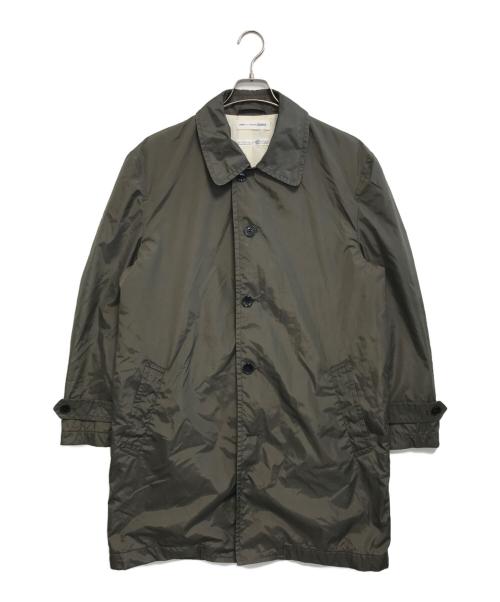 COMME des GARCONS SHIRT（コムデギャルソンシャツ）COMME des GARCONS SHIRT (コムデギャルソンシャツ) ナイロンコート グレー サイズ:表記なしの古着・服飾アイテム