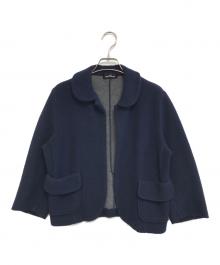 tricot COMME des GARCONS（トリココムデギャルソン）の古着「丸襟ジャケット」｜ネイビー