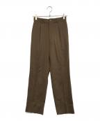 Jean Paul GAULTIER CLASSIQUEジャンポールゴルチエクラシック）の古着「ストライプパンツ」｜ブラウン
