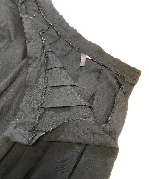 COMME des GARCONS（コムデギャルソン）COMME des GARCONS (コムデギャルソン) ポリ縮ラップスカート ネイビー サイズ:XSの古着・服飾アイテム