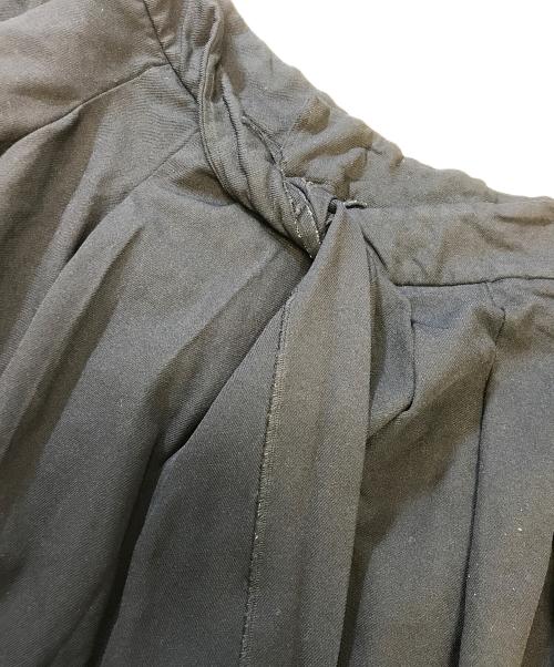 COMME des GARCONS（コムデギャルソン）COMME des GARCONS (コムデギャルソン) ポリ縮ラップスカート ネイビー サイズ:XSの古着・服飾アイテム