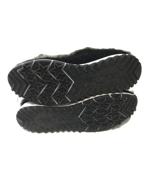 JIMMY CHOO（ジミーチュウ）JIMMY CHOO (ジミーチュウ) NORWAY.KWAスリッポン ブラック サイズ:表記なしの古着・服飾アイテム