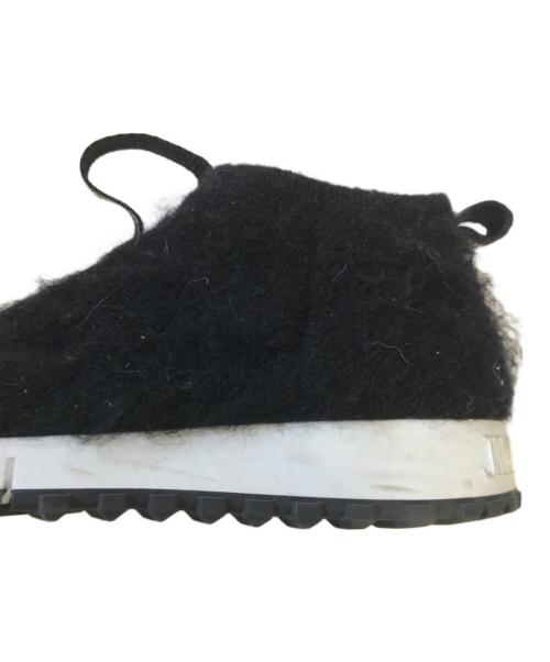 JIMMY CHOO（ジミーチュウ）JIMMY CHOO (ジミーチュウ) NORWAY.KWAスリッポン ブラック サイズ:表記なしの古着・服飾アイテム
