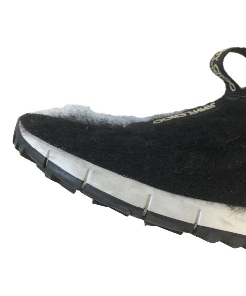 JIMMY CHOO（ジミーチュウ）JIMMY CHOO (ジミーチュウ) NORWAY.KWAスリッポン ブラック サイズ:表記なしの古着・服飾アイテム