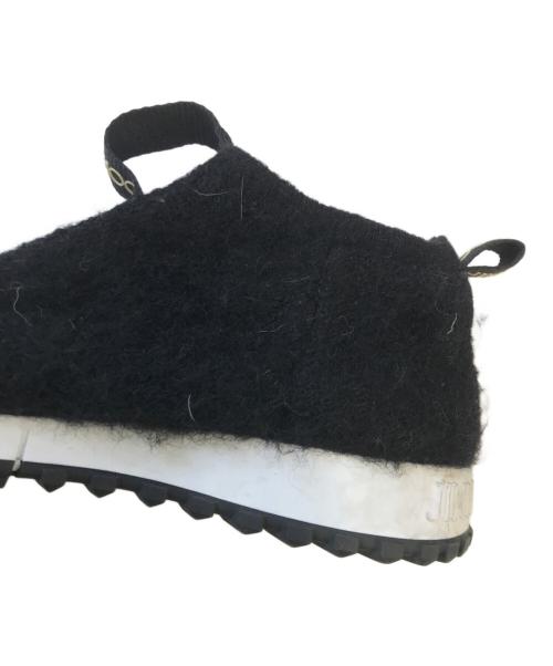 JIMMY CHOO（ジミーチュウ）JIMMY CHOO (ジミーチュウ) NORWAY.KWAスリッポン ブラック サイズ:表記なしの古着・服飾アイテム