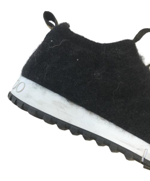 JIMMY CHOO（ジミーチュウ）JIMMY CHOO (ジミーチュウ) NORWAY.KWAスリッポン ブラック サイズ:表記なしの古着・服飾アイテム