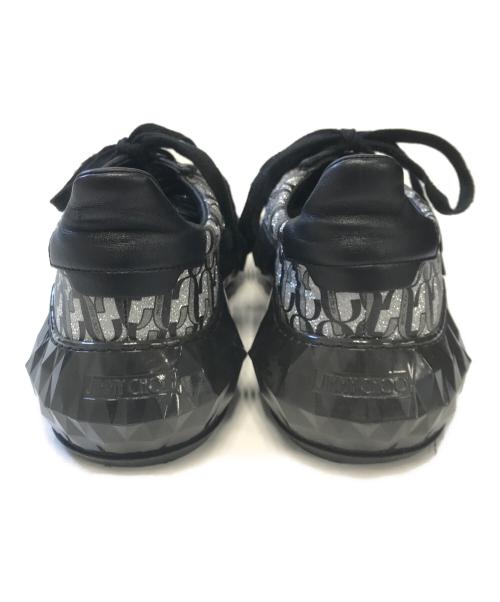 JIMMY CHOO（ジミーチュウ）JIMMY CHOO (ジミーチュウ) ダイヤモンドスニーカー ブラック サイズ:36の古着・服飾アイテム