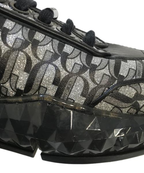 JIMMY CHOO（ジミーチュウ）JIMMY CHOO (ジミーチュウ) ダイヤモンドスニーカー ブラック サイズ:36の古着・服飾アイテム