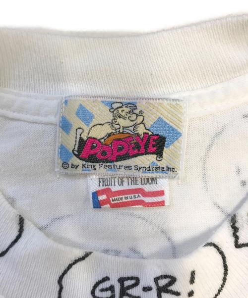 FRUIT OF THE LOOM（フルーツオブザルーム）FRUIT OF THE LOOM (フルーツオブザルーム) ロングスリーブTシャツ ホワイト サイズ:Lの古着・服飾アイテム