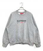 SUPREMEシュプリーム）の古着「Established Crewneck」｜グレー