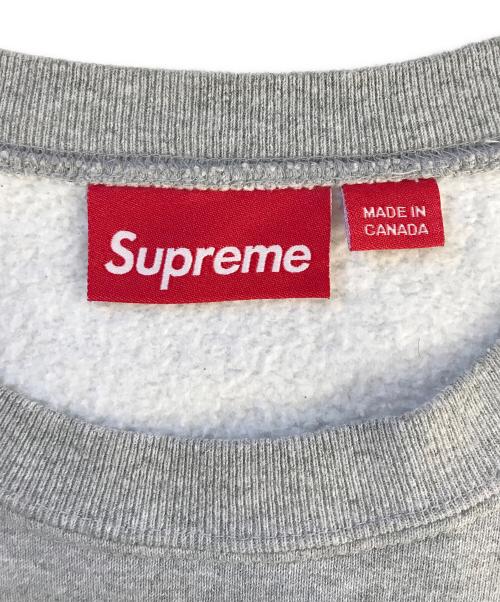 SUPREME（シュプリーム）SUPREME (シュプリーム) Established Crewneck グレー サイズ:XLの古着・服飾アイテム