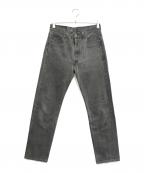 LEVI'Sリーバイス）の古着「501 後染めデニムパンツ」｜ブラック