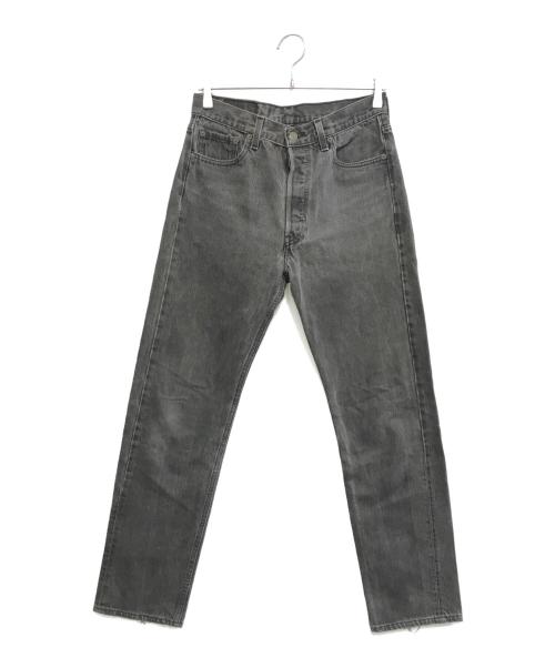 LEVI'S（リーバイス）LEVI'S (リーバイス) 501 後染めデニムパンツ ブラック サイズ:W30×L32の古着・服飾アイテム