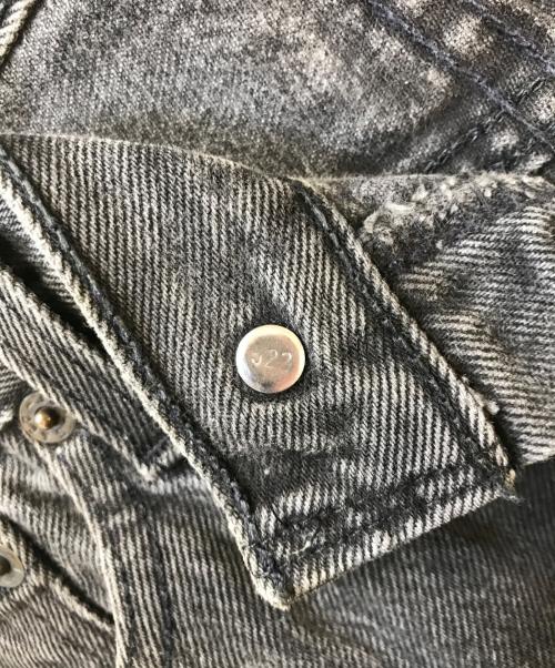 LEVI'S（リーバイス）LEVI'S (リーバイス) 501 後染めデニムパンツ ブラック サイズ:W30×L32の古着・服飾アイテム
