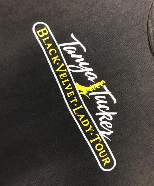 アーティストTシャツ（アーティストTシャツ）アーティストTシャツ (アーティストTシャツ) 90s TANYA TUCKER(タニヤ・タッカー) アーティストTシャツ ブラック サイズ:XLの古着・服飾アイテム