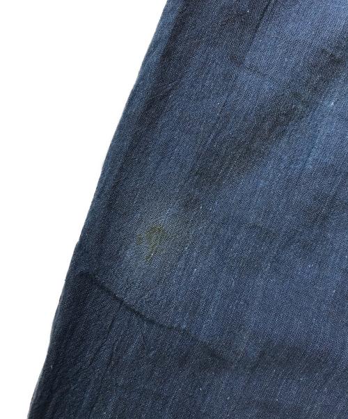 ISSEY MIYAKE MEN（イッセイミヤケメン）ISSEY MIYAKE MEN (イッセイミヤケメン) コットンリネンタックパンツ ブルー サイズ:Ⅿの古着・服飾アイテム