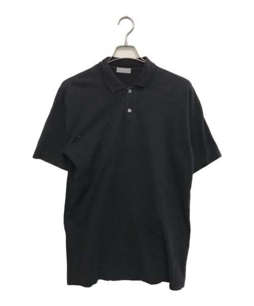 COMME des GARCONS HOMME（コムデギャルソン オム）COMME des GARCONS HOMME (コムデギャルソン オム) ポロシャツ ブラック サイズ:表記なしの古着・服飾アイテム