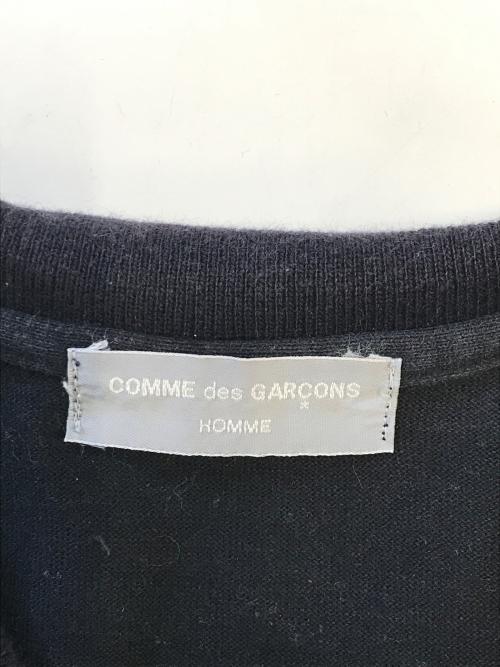 COMME des GARCONS HOMME（コムデギャルソン オム）COMME des GARCONS HOMME (コムデギャルソン オム) ポロシャツ ブラック サイズ:表記なしの古着・服飾アイテム