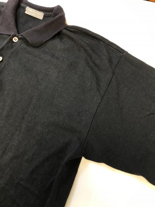 COMME des GARCONS HOMME（コムデギャルソン オム）COMME des GARCONS HOMME (コムデギャルソン オム) ポロシャツ ブラック サイズ:表記なしの古着・服飾アイテム