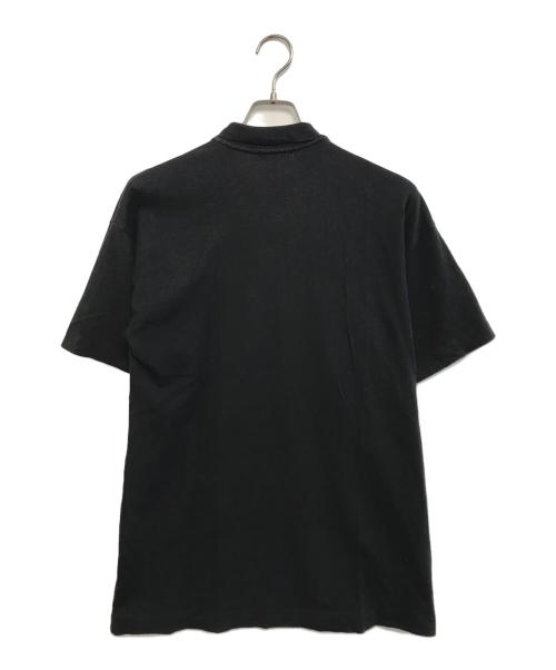 COMME des GARCONS HOMME（コムデギャルソン オム）COMME des GARCONS HOMME (コムデギャルソン オム) ポロシャツ ブラック サイズ:表記なしの古着・服飾アイテム