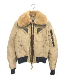 DSQUARED2（ディースクエアード）の古着「フライトジャケット」｜ブラウン