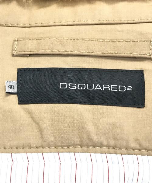 DSQUARED2（ディースクエアード）DSQUARED2 (ディースクエアード) フライトジャケット ブラウン サイズ:46の古着・服飾アイテム