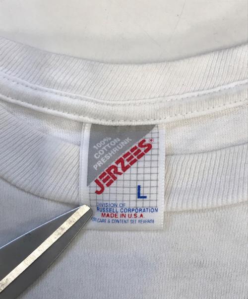 Gouge（ゴージ）Gouge (ゴージ) プリントTシャツ ホワイト サイズ:Lの古着・服飾アイテム