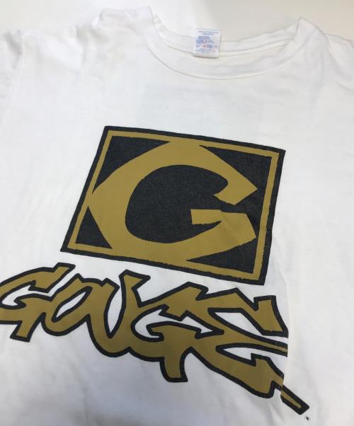 Gouge（ゴージ）Gouge (ゴージ) プリントTシャツ ホワイト サイズ:Lの古着・服飾アイテム