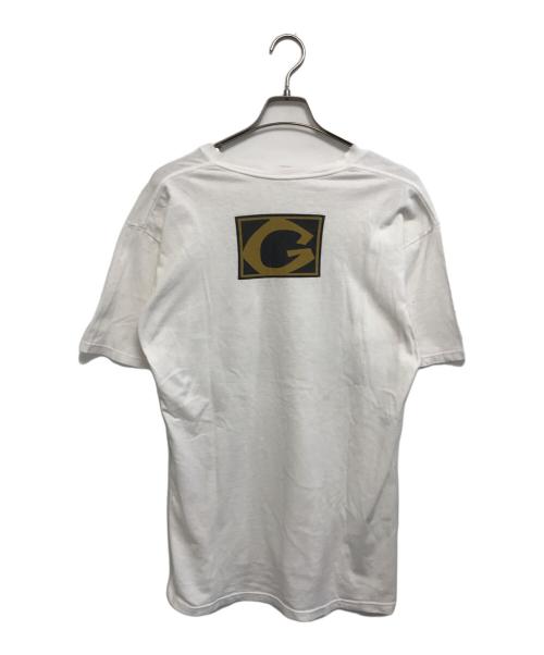 Gouge（ゴージ）Gouge (ゴージ) プリントTシャツ ホワイト サイズ:Lの古着・服飾アイテム