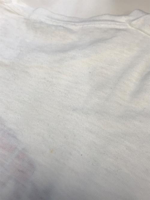 USED（ユーズド）USED (ユーズド) プリントTシャツ ホワイト サイズ:LARGEの古着・服飾アイテム