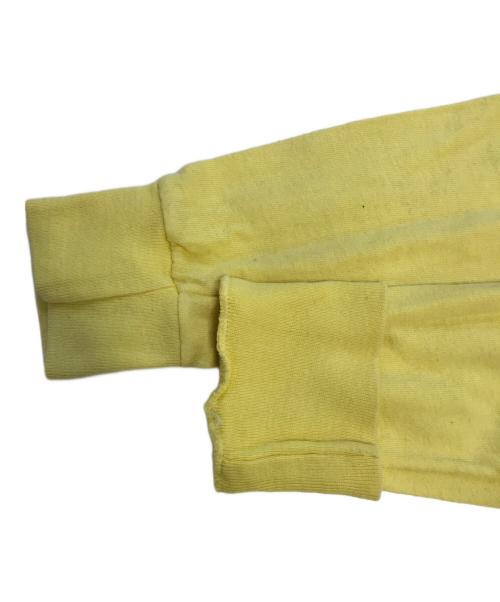 キャラクターロングスリーブTシャツ（キャラクターロングスリーブTシャツ）キャラクターロングスリーブTシャツ (キャラクターロングスリーブTシャツ) 70s Disney(ディズニー) キャラクターロングスリーブTシャツ イエロー サイズ:Sの古着・服飾アイテム