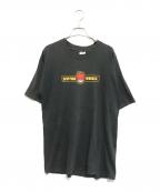 FRUIT OF THE LOOMフルーツオブザルーム）の古着「プリントTシャツ」｜ブラック